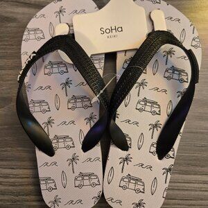Soha Keiki Slippers - Size Youth 2/3 - BNWT